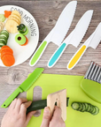 Kids Kitchen Learning Tool Set for Cooking Skills and Hands On Practice